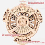 Holzpuzzle Ewiger Kalender