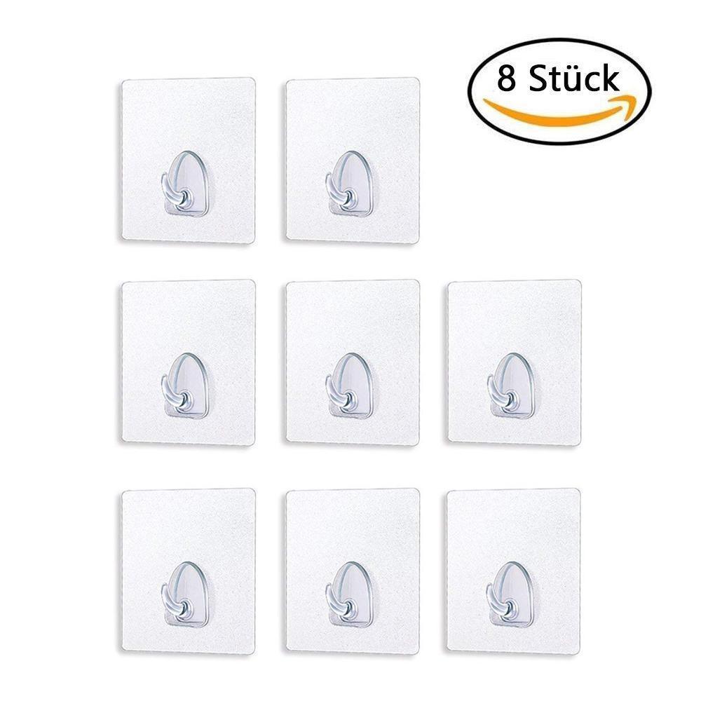 Wasserdichtere Transparente Klebehaken (6 Stück/8 Stück )