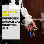 Teleskopischer Schlüsselanhänger