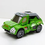 Universelles buntes Dinosaurier-Deformationsauto