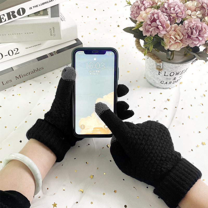 Touchscreen-Winterhandschuhe für Damen