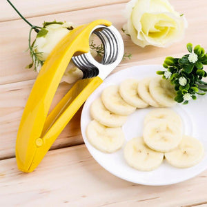 Edelstahl Bananenschneider