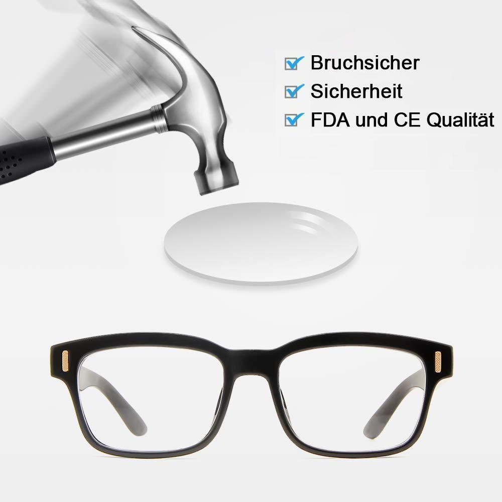 Anti-Blaulicht Brille Computerbrille