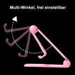 Faltbarer drehbarer Telefonständer
