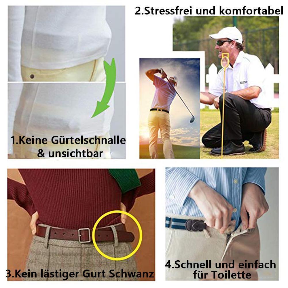 Tendaisy Super Elastischer Schnallenfreier Gürtel für Damen und Herren