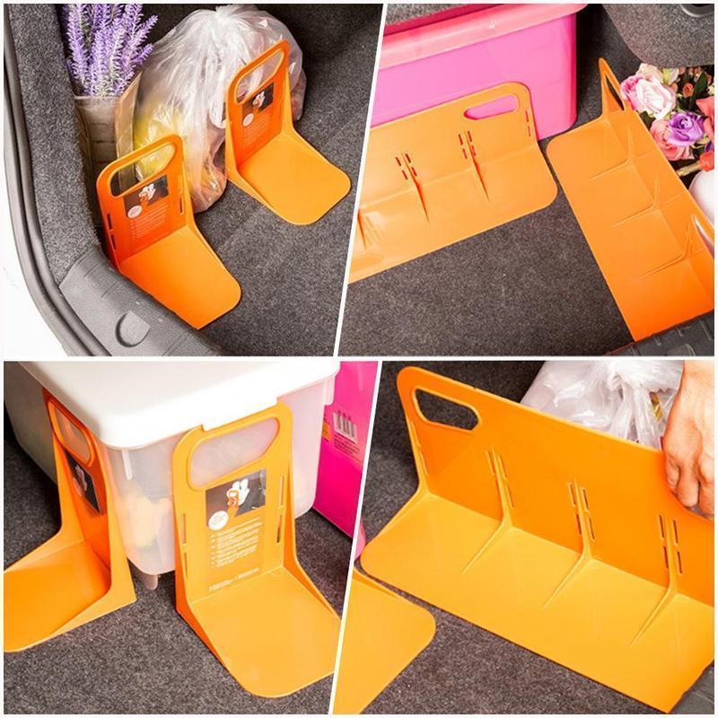 Bequee Auto-Kofferraum Sicher Fest Baffle-Material-Speicher