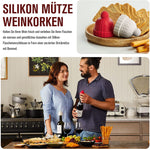 Kreativer Silikon Mütze Weinkorken