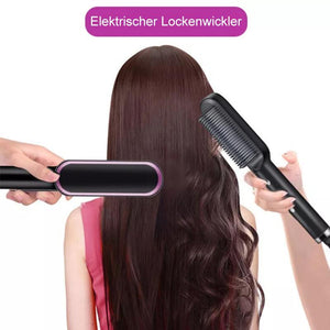 Professioneller elektrischer Haarglätter und Lockenwickler