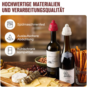 Kreativer Silikon Mütze Weinkorken