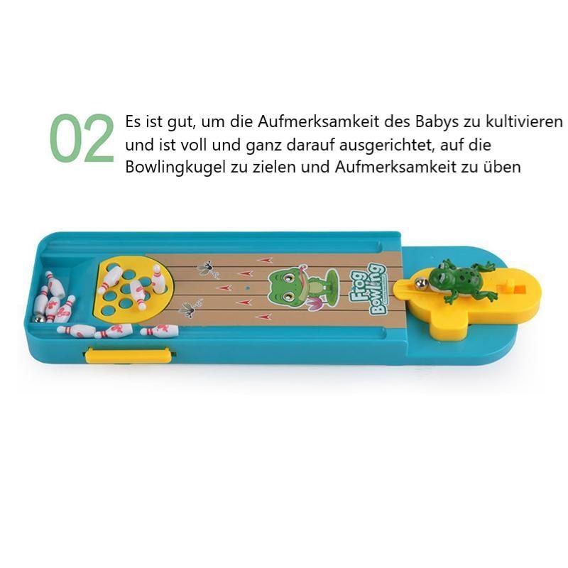 Desktop-Frosch-Bowling Spielzeug
