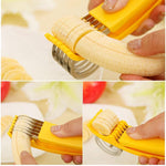 Edelstahl Bananenschneider