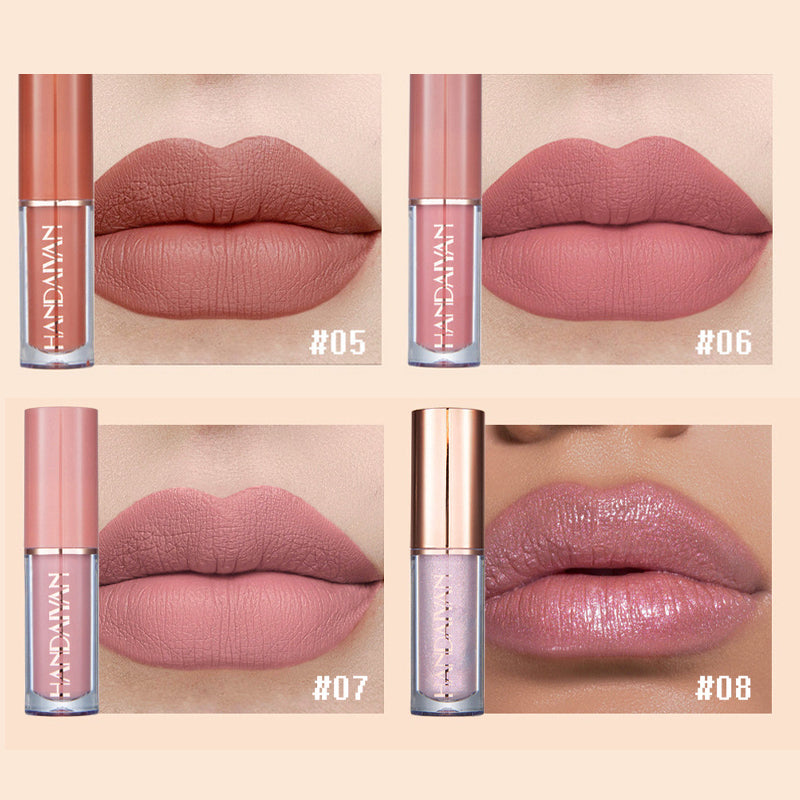 12-farbiges Flüssiges Lippenstift-Set