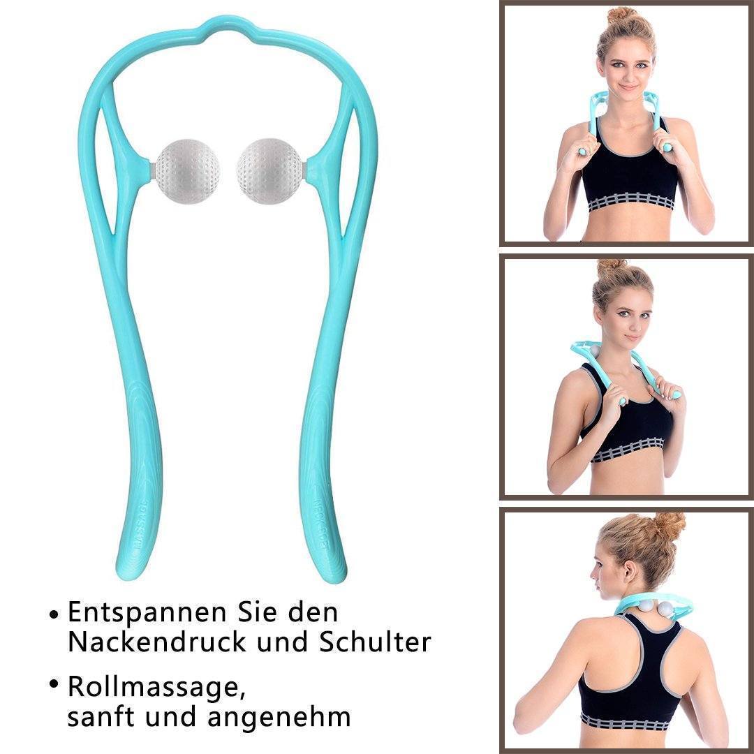 Manuelle Nackenmassage Geräte für Muskel-Schmerzlinderung Tragbar