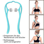 Manuelle Nackenmassage Geräte für Muskel-Schmerzlinderung Tragbar
