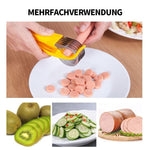 Edelstahl Bananenschneider