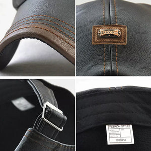 Neue Modische Lederkappe