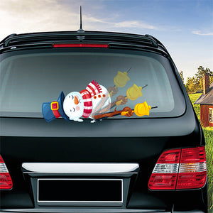 Weihnachts-Auto-Wischer-Aufkleber