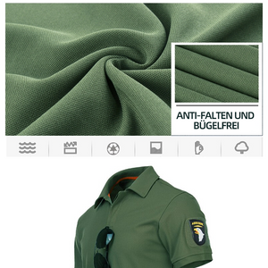 Schnelles trockenes Poloshirt der Männer im Freien