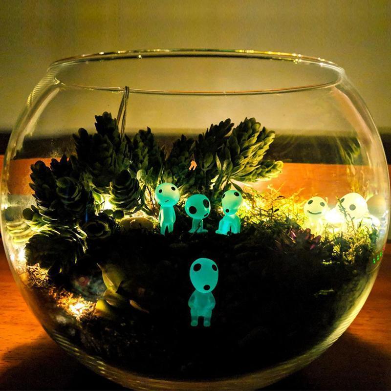 LEUCHTENDE GARTENGEIST-MINIATURFIGUREN