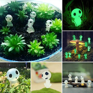LEUCHTENDE GARTENGEIST-MINIATURFIGUREN